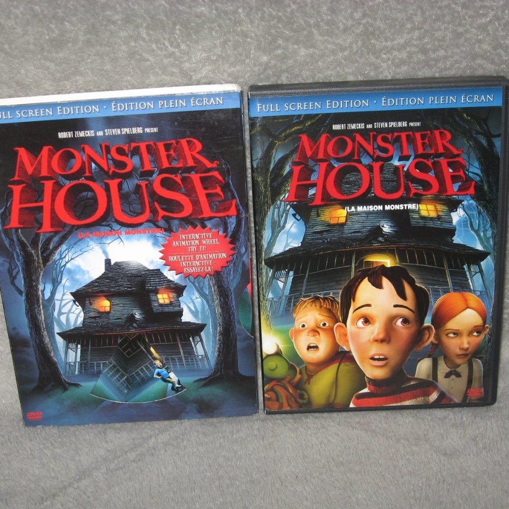 DVD - Animation - Monster House with Sleeve 2023A.25 Cartoon Family